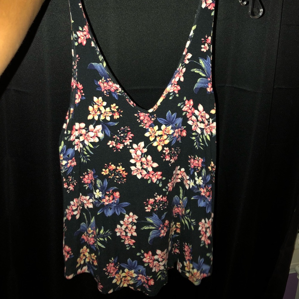 American Eagle Floral Tank Top